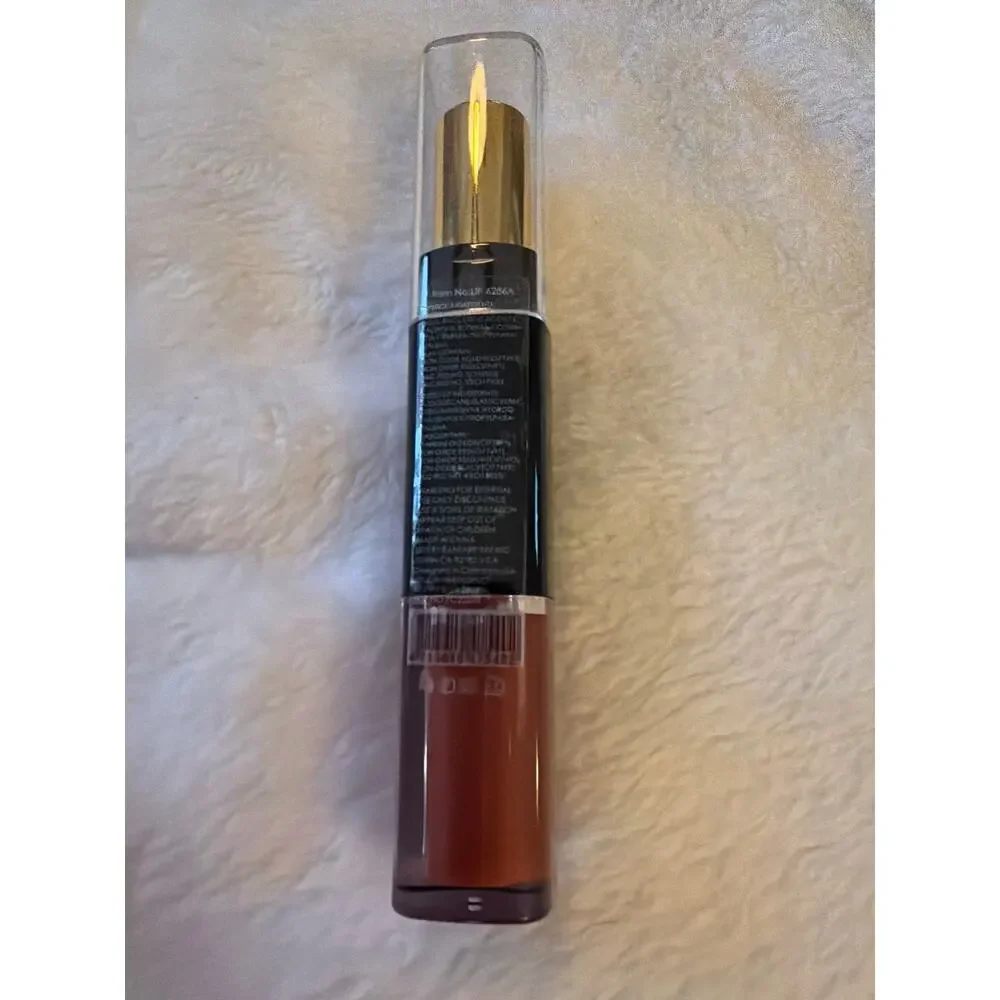 AMUSE Long Lasting Duo No. 10 Rosy Brown Nude Lipstick Liquid Matte 8g